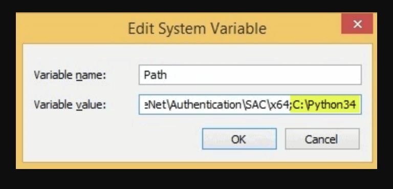 Python Path Environment Variable