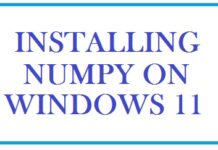 How To Install NumPy in Windows 11 & Mac (PyCharm/VSCode) How To Install NumPy in Windows 11 (PyCharm/VSCode)
