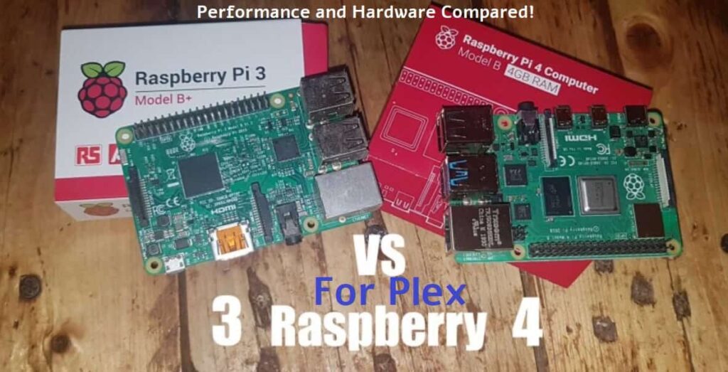 Raspberry Pi 3 vs 4 for Plex Server