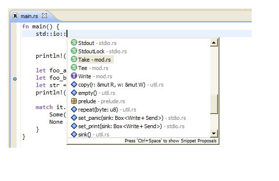 IDE Written in Rust