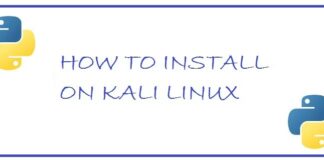 Kali Linux - NINJA IDE