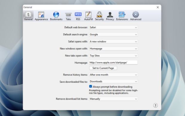 Safari Browser for Windows 11 Download