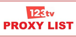123TV Proxy List 2024 – Latest New 123TV Proxy Sites 123TV Proxy Sites Unblocked